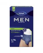 TENA MEN ACTIVE  FIT PANTS PLUS Majtki chłonne L - 30 szt.