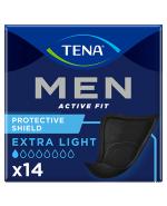TENA MEN EXTRA LIGHT Wkłady anatomiczne dla mężczyzn - 14 szt.