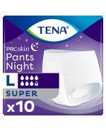  Tena Proskin Pants Night Super L Majtki chłonne - 10 szt. Na nietrzymanie moczu - cena, opinie, wskazania