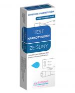 Test narkotykowy ze śliny - 1 szt.