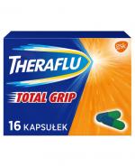  THERAFLU TOTAL GRIP na objawy przeziębienia i grypy, 16 kaps., cena, opinie, składniki