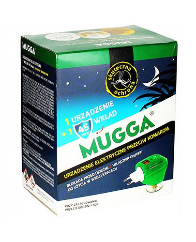  MUGGA Elektro + Wkład Płyn na komary 45 nocy, 35 ml cena, opinie, stosowanie - Apteka internetowa Melissa  