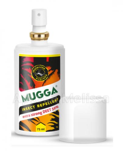  MUGGA Spray przeciw owadom 50% DEET - 75 ml - Apteka internetowa Melissa  