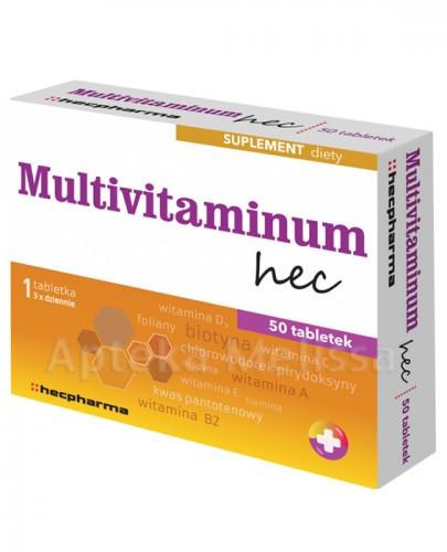 MULTIVITAMINUM hec - 50 tabl. - Apteka internetowa Melissa