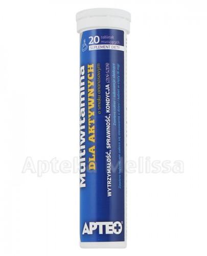 APTEO Multiwitamina dla aktywnych - 20 tabl. mus. - Apteka internetowa Melissa