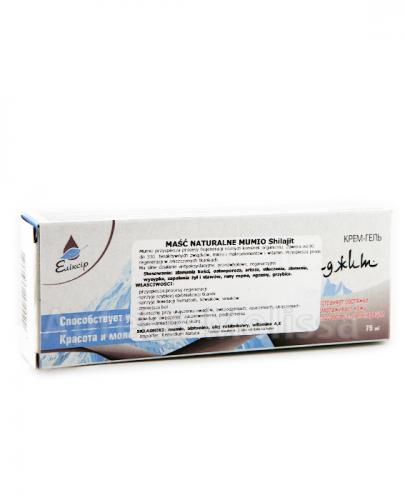 MUMIO NATURALNE Maść - 75 ml - Apteka internetowa Melissa
