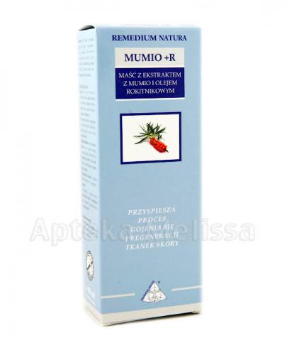  MUMIO +R Maść z ekstraktem z mumio i olejem rokitnikowym - 80 ml - Apteka internetowa Melissa  