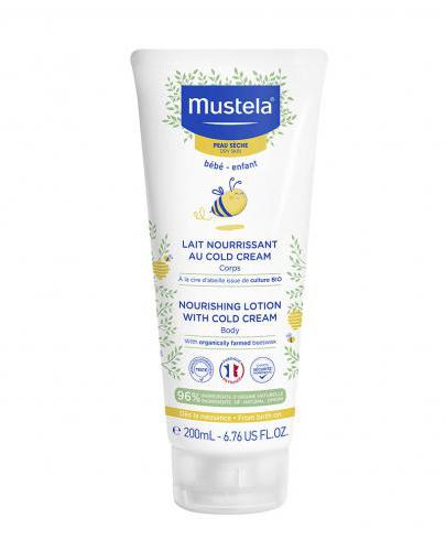 MUSTELA BEBE ENFANT Odżywcze mleczko do ciała z cold cream - 200 ml 