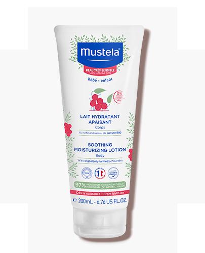 MUSTELA BEBE ENFANT SKÓRA BARDZO WRAŻLIWA Łagodzące mleczko nawilżające, 200 ml, cena, opinie, właściwości