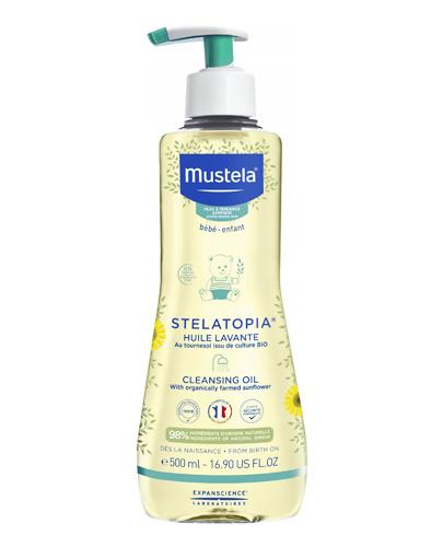  Mustela Bebe Enfant Stelatopia Olejek myjący - skóra skłonna do atopii - 500 ml - cena, opinie, właściwości  - Apteka internetowa Melissa  