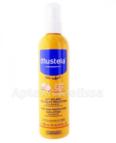 MUSTELA BEBE ENFANT SUN Mleczko przeciwsłoneczne bardzo wysoka ochrona SPF50+ - 300 ml - Apteka internetowa Melissa