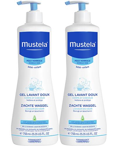 MUSTELA BEBE ENFANT Żel do mycia głowy i ciała dla niemowląt i dzieci - 2 x 750 ml - Apteka internetowa Melissa