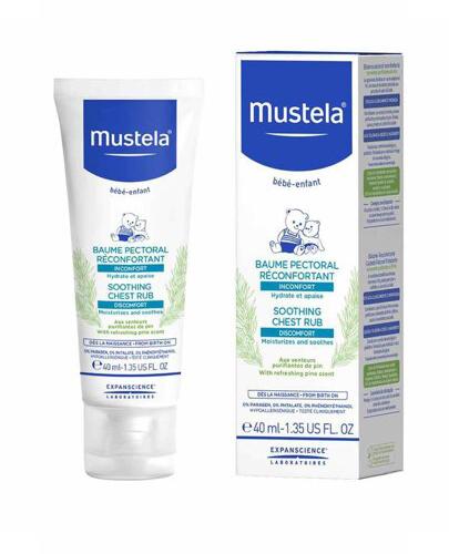  MUSTELA BEBE Kojący balsam do nacierania klatki piersiowej - 40 ml - Apteka internetowa Melissa  