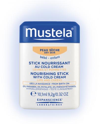 MUSTELA BEBE Sztyft z kremem ochronnym COLD CREAM dla niemowląt i dzieci - 9,2 g - Apteka internetowa Melissa