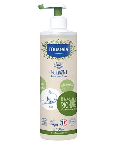 Mustela Bio Żel do mycia - 400 ml - cena, opinie, wskazania - Apteka internetowa Melissa
