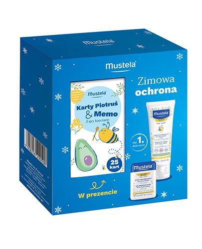  Mustela Krem odżywczy z Cold Cream - 40 ml + Odżywczy Sztyft dla niemowląt z Cold Cream - 9,2 g + Karty Piotruś i Memo, 1 sztua - Apteka internetowa Melissa  