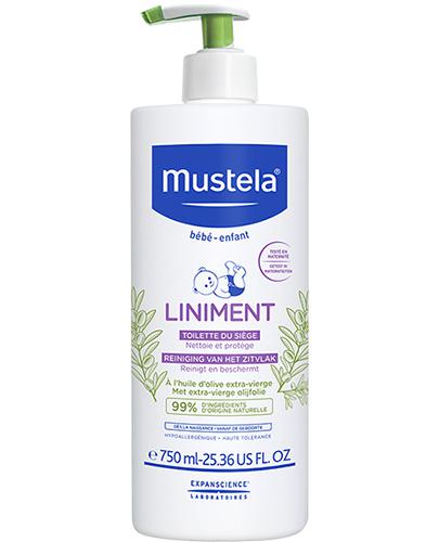 Mustela Liniment Emulsja do oczyszczania okolicy pieluszkowej - 750 ml - cena, opinie, skład - Apteka internetowa Melissa
