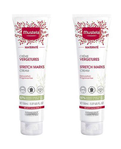 MUSTELA MATERNITE Krem na rozstępy 3w1 bezzapachowy, 2 x 150 ml - cena, właściwości - Apteka internetowa Melissa