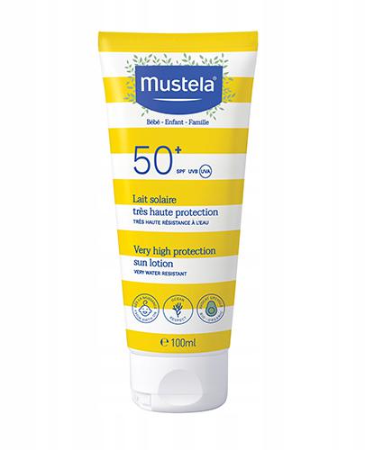  Mustela Mleczko przeciwsłoneczne bardzo wysoka ochrona do twarzy i ciała SPF 50+, 100 ml - cena, opinie, wskazania  - Apteka internetowa Melissa  