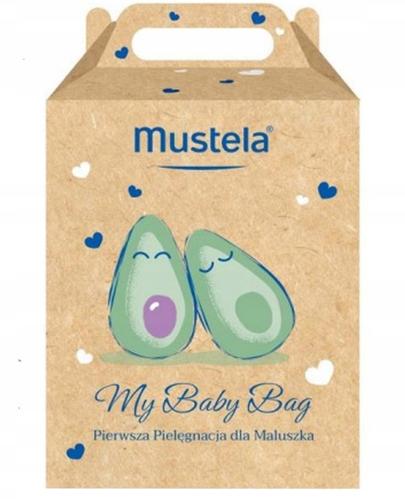  Mustela My Baby Bag Pierwsza Pielęgnacja dla Maluszka Delikatny żel do mycia - 200 ml + Krem do twarzy - 40 ml + Chusteczki Oczyszczające - 25 szt.+ Krem do przewijania - 50 ml - cena, opinie, wskazania - Apteka internetowa Melissa  