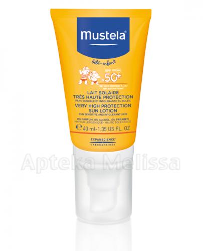 Mustela Sun Mleczko przeciwsłoneczne SPF50+ - Apteka internetowa Melissa  