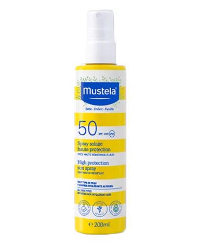 MUSTELA SUN, Spray przeciwsłoneczny SPF50 - 200 ml