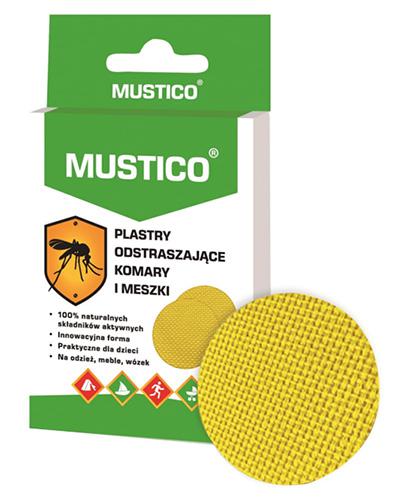  MUSTICO Plastry odstraszające komary i meszki, 12 sztuk - Apteka internetowa Melissa  