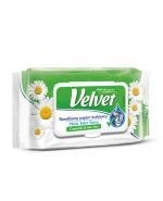 VELVET RUMIANEK I ALOES Nawilżany papier toaletowy - 42 szt.