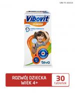 VIBOVIT JUNIOR Witaminy + Żelazo - 30 tabl.