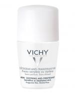 VICHY DEO Dezodorant antyperspirant w kulce dla skóry wrażliwej lub depilowanej - 50 ml (vichy kulka)