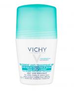 VICHY DEO Dezodorant antyperspirant zapobiegający powstawaniu białych i żółtych plam - 50 ml (vichy kulka)