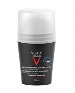 VICHY HOMME Antyperspirant w kulce do skóry wrażliwej dla mężczyzn - 50 ml (vichy kulka)
