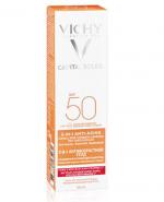 VICHY IDEAL SOLEIL Krem przeciwstarzeniowy do twarzy 3w1 SPF50 - 50 ml