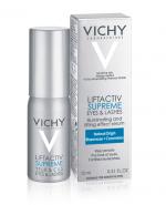 VICHY LIFTACTIV SUPREME SERUM 10 Oczy i Rzęsy Serum przeciwzmarszczkowe i wzmacniające rzęsy - 15 ml - cena, opinie, właściwości