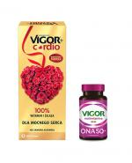  VIGOR+ CARDIO Tonik, 1000 ml. Dla mocnego serca + Vigor Multiwitamina ONA 50+, 60 tabl.