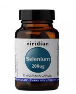 VIRIDIAN Selenium 200 ug - 30 kaps.