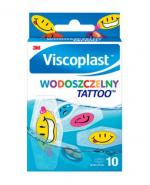 VISCOPLAST WODOSZCZELNY TATTOO Zestaw wodoszczelnych plastrów - 10 szt.