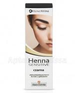 RENO VITAL HENNA SENSITIVE Jednoskładnikowa henna do brwi z aplikatorem czarna - 6 ml