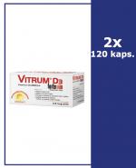 VITRUM D3 FORTE - 2 x 120 kaps.