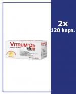  VITRUM D3 FORTE, 2 x 120 kapsułek