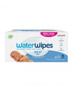 WATERWIPES Chusteczki nawilżane 100% biodegradowalne - 9 x 60 szt.