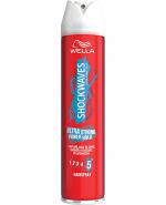  Wella Shockwaves Ultra Strong Power Hold Lakier do włosów, 250 ml cena, opinie, stosowanie