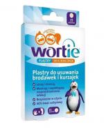 Wortie Plastry do usuwania brodawek i kurzajek od 4. roku życia, 15 szt.