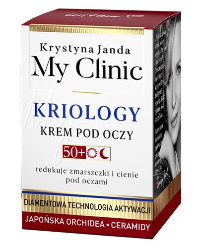  My Clinic KRIOLOGY Krem pod oczy 50+, 15 ml, cena, opinie, wskazania - Apteka internetowa Melissa  