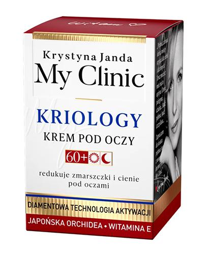  My Clinic KRIOLOGY Krem pod oczy 60+, 15 ml, cena, wskazania, właściwości - Apteka internetowa Melissa  