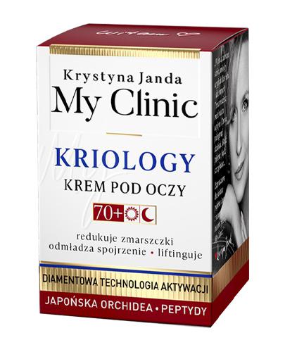  My Clinic KRIOLOGY Krem pod oczy 70+, 15 ml, cena, opinie, skład - Apteka internetowa Melissa  