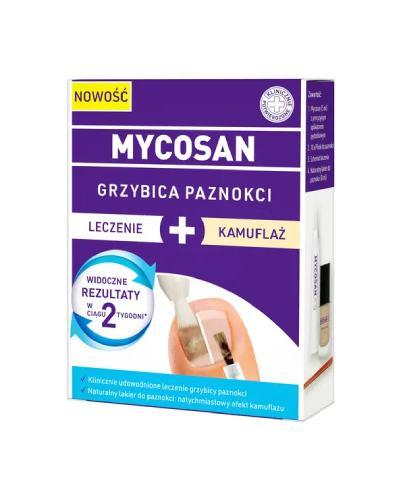  MYCOSAN Grzybica paznokci Leczenie + Kamuflaż, 5 ml - Apteka internetowa Melissa  