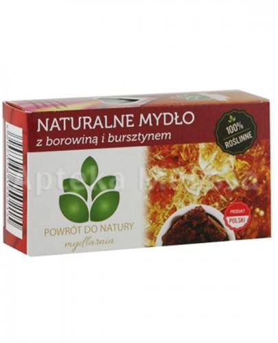 MYDLARNIA Naturalne mydło z borowiną i bursztynem - 100 g - Apteka internetowa Melissa