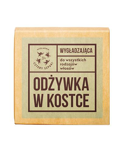 Mydlarnia Cztery Szpaki Odżywka w kostce wygładzająca do wszystkich rodzajów włosów, 55 g - Apteka internetowa Melissa