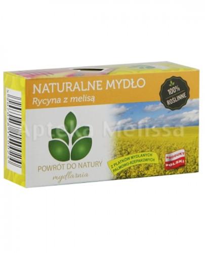 MYDLARNIA Naturalne mydło rycyna z melisą - 100 g - Apteka internetowa Melissa